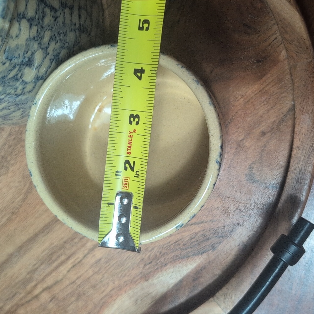 Roseville Pottery Spongeware crocks - Picture 7 of 7